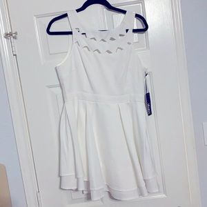 Lulu’s Mini White Dress Bachelorette